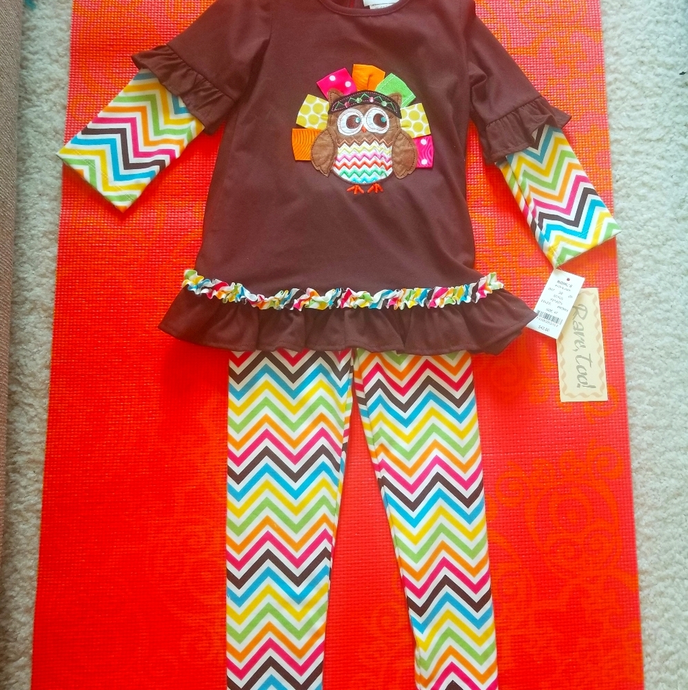 Cute Thanksgiving Outfit Set